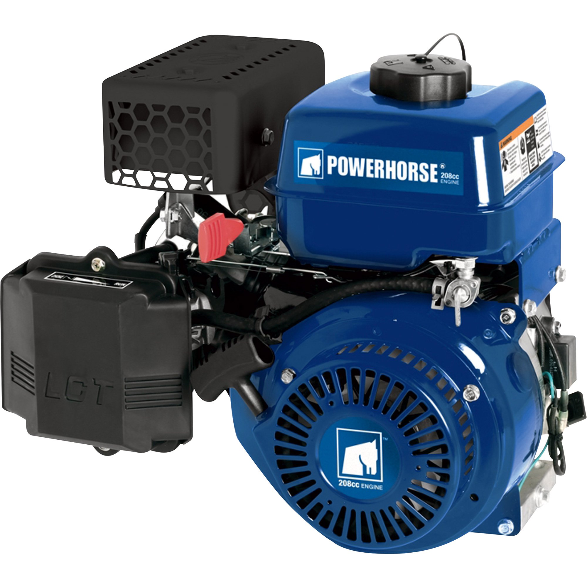 Powerhorse OHV Horizontal Engine — 208cc, 3/4in. x 2 7/16in. Shaft